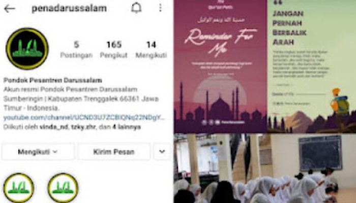 Kenalkan Kegiatan: Pondok Darussalam Gencar Lakukan Pemanfaatan Media Sosial