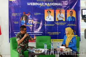 Kepala Satuan Pembinaan Masyarakat Hadir Dalam Webinar Covid, ini pesanya