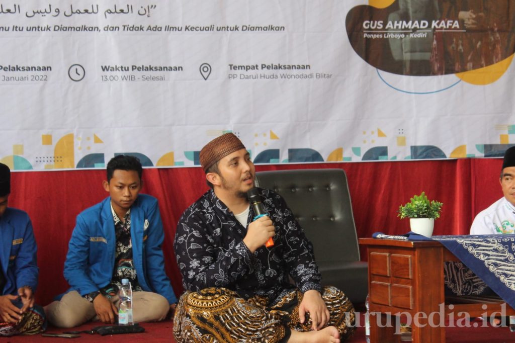 Gus Ahmad bin Kafa Bihi Cinta dan Khidmah; Sebagai Warga NU harus Menanamkannya dalam Hati