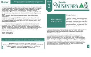 Buletin Nusantara Edisi 3: Kebebasan Berdakwah