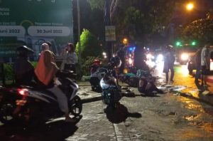 Terjadi Kecelakaan di Depan Kampus UIN SATU Tulungagung, Berikut Kejadianya…