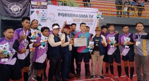 Tim Futsal STKIP PGRI Trenggalek Raih Medali Perak di Event Nasional Porsenasma