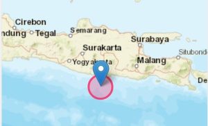 Minggu Pagi 12 Juni, Gempa 5.3 Magnitudo Guncang Selatan Pulau Jawa