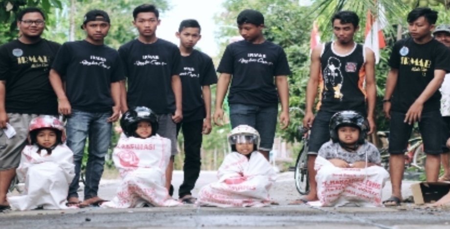 Semarak HUT RI-77: Muda-Mudi Banggel Selatan Adakan Lomba