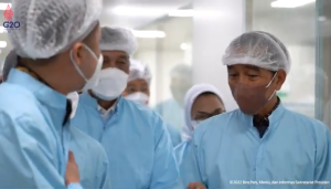 Presiden Jokowi Resmikan Pabrik Bio Farmasi Pertama di Asia Tenggara