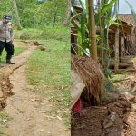 Tanah Bergerak di Trenggalek Sepanjang 450 Meter Mengancam 6 KK