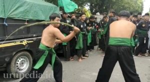 Atraksi Para Pendekar Pagar Nusa Warnai Pawai HSN 2022 Trenggalek