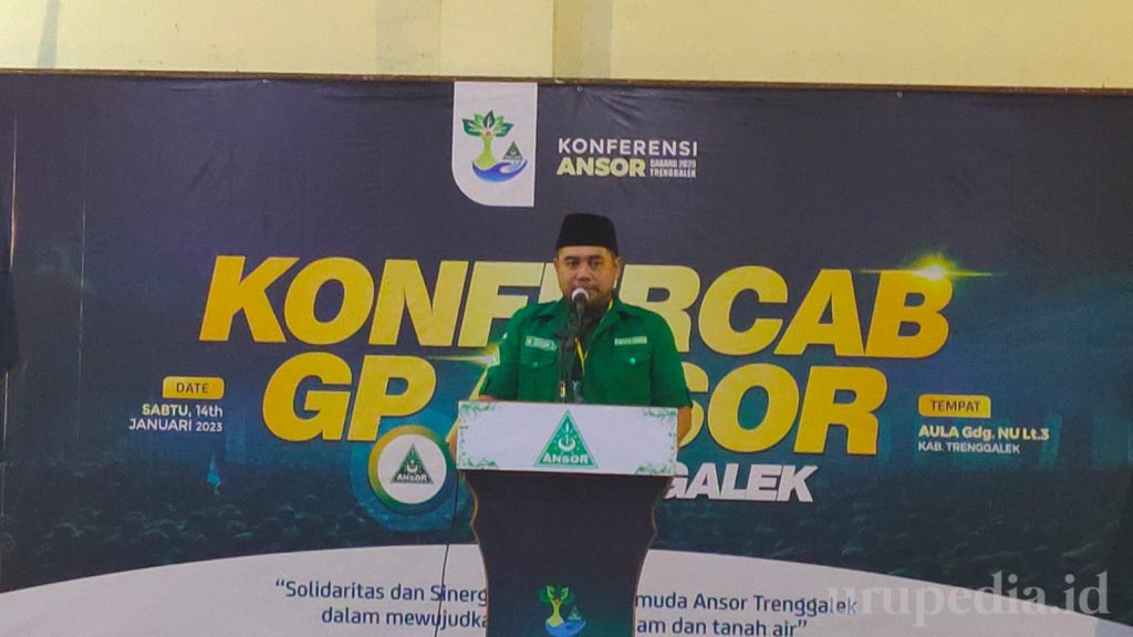 Kelestarian Alam Jadi Grand Tema Konfercab Ansor Trenggalek, Gus Zaki: Bentuk Ansor Siap Menjaganya