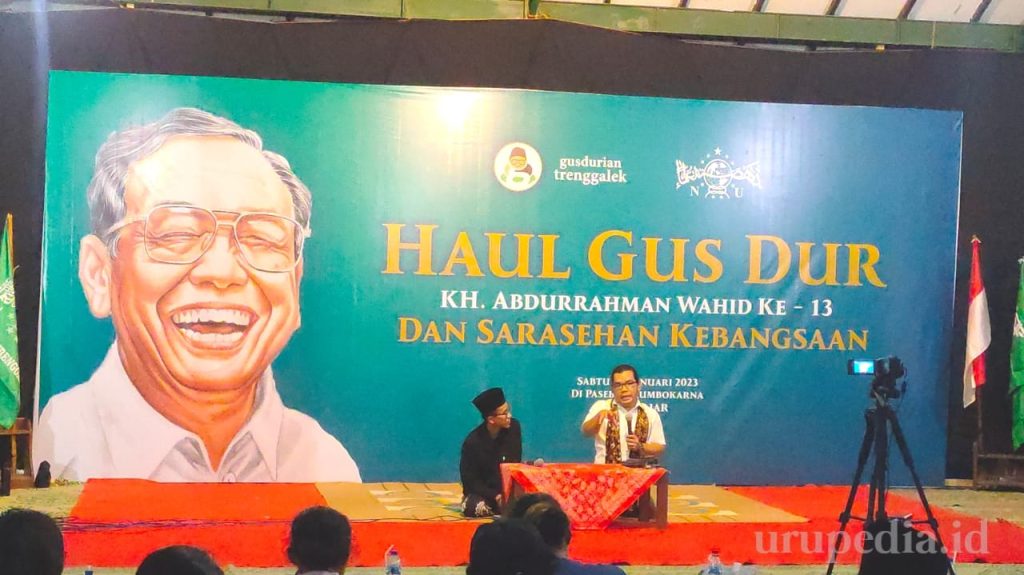 Haul Gus Dur Trenggalek ke-13, Ketupel: Diharapkan Bisa Memplagiasi Sosoknya