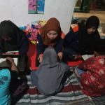 Di Tengah Pengungsian Bencana Tanah Gerak Ponorogo, IPNU IPPNU Inisiatif Adakan Sorogan