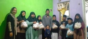 Subhanallah! Mantan Preman Ini Berbagi Santunan untuk Anak Yatim Piatu