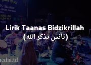 Lirik Ta Annas Bidzikrillah Lengkap