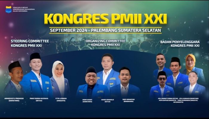 Kongres PMII ke-21 2024 di Palembang, Bakal Digelar September Mendatang