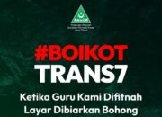 Tagar Boikot Trans 7 Mencuat, Ini Tanggapan PW Ansor Jatim