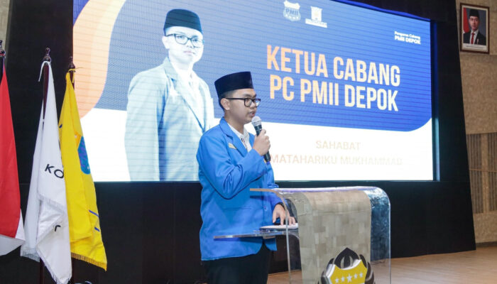 Matahariku Mukhammad Resmi Dilantik dan Siap Pimpin Transformasi PMII Kota Depok