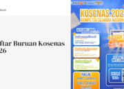 KOSENAS 2026 Resmi Dibuka, Kesempatan Emas untuk Tunjukkan Prestasi Jangan Sampai Terlewat