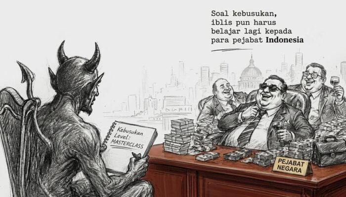 Iblis Hanyalah Murid Baru di Hadapan Para Pejabat Indonesia