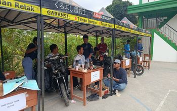 Workshop Painting Bodi Motor Jadi Ajang Asah Skill Siswa SMK se-Karesidenan
