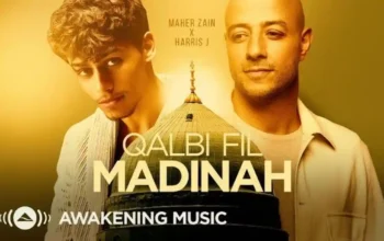 Lirik Lagu Qolbi Fil Madinah Maher Zein